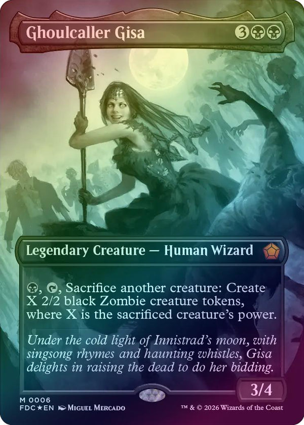 Ghoulcaller Gisa - Borderless (Foil) (FDC)