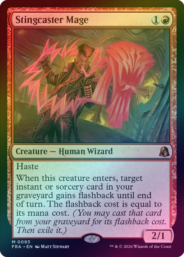 Stingcaster Mage (Foil) (FRA) (Pre-Order)