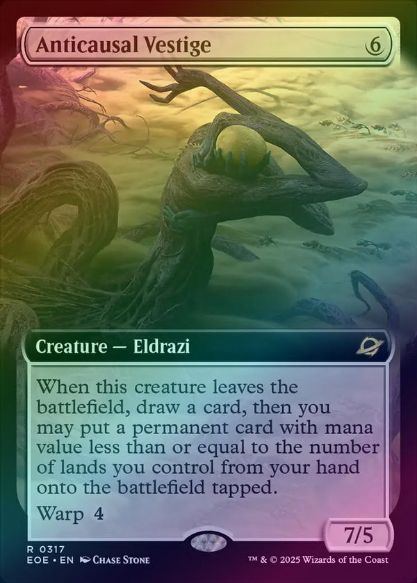 Anticausal Vestige - Extended Art (Foil) (EOE)