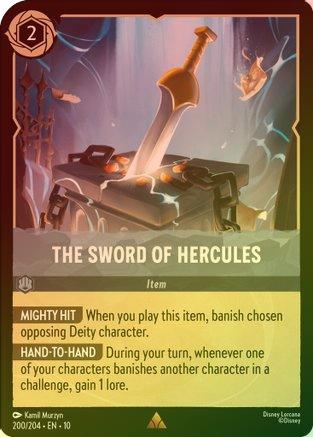 The Sword of Hercules - 200/204 - Rare (Foil)