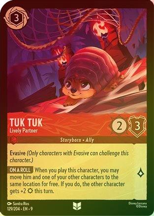 Tuk Tuk (Lively Partner) (Fabled Reprint) - 129/204 - Uncommon (Foil)