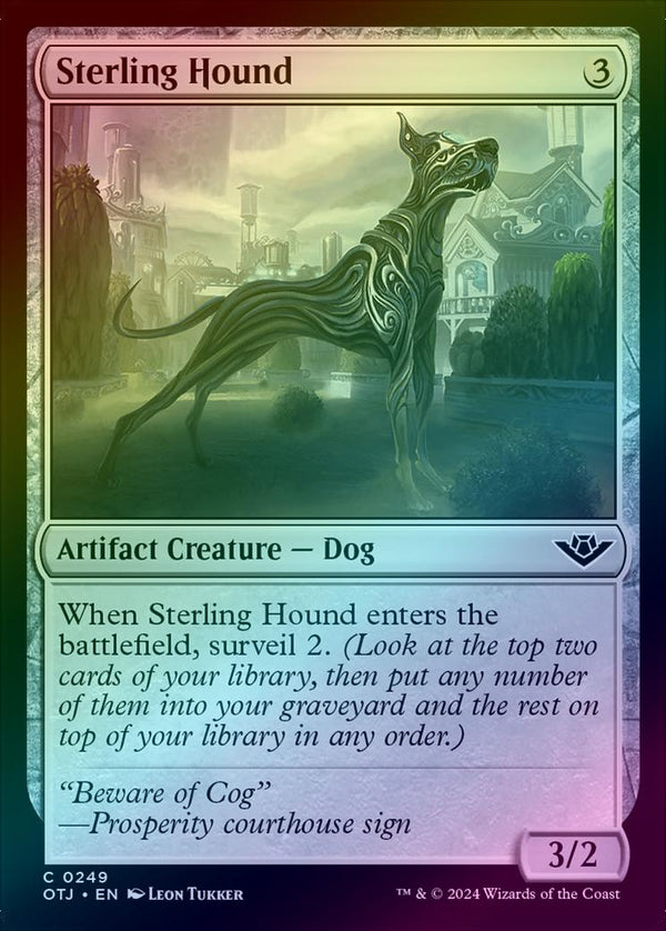 Sterling Hound (Foil) (OTJ)