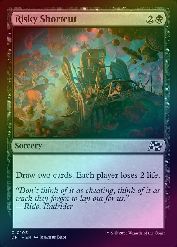 Risky Shortcut (Foil) (DFT)