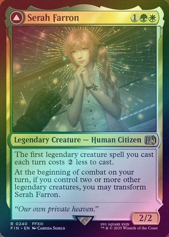 Serah Farron // Crystallized Serah (Foil) (FIN)