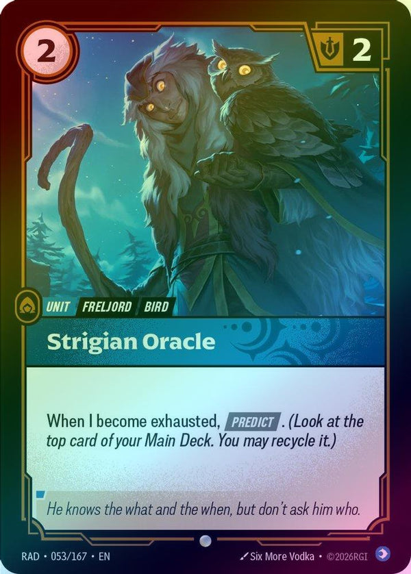 Strigian Oracle - 053/167 - Common (Foil)