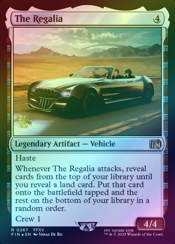 The Regalia - Prerelease Promo (Foil) (PFIN)