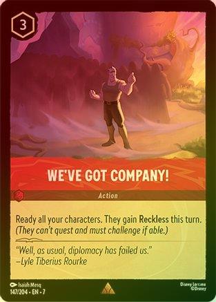 We've Got Company! - 147/204 - Rare (Foil)