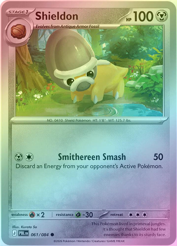 Shieldon - 061/084 - Common - Reverse Holo