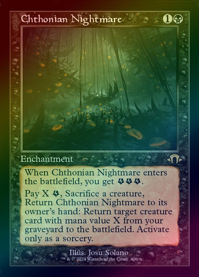 Chthonian Nightmare - Retro Frame (Foil) (MH3)