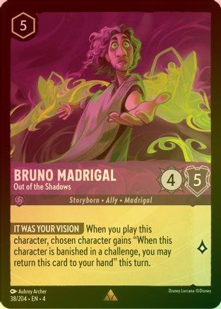 Bruno Madrigal (Out of the Shadows) - 38/204 - Rare (Foil)