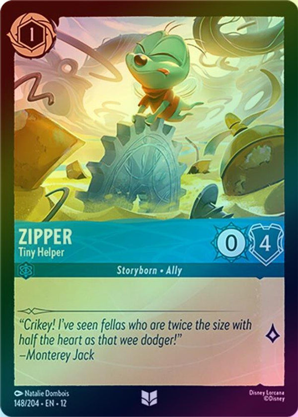 Zipper (Tiny Helper) - 148/204 - Uncommon (Foil)