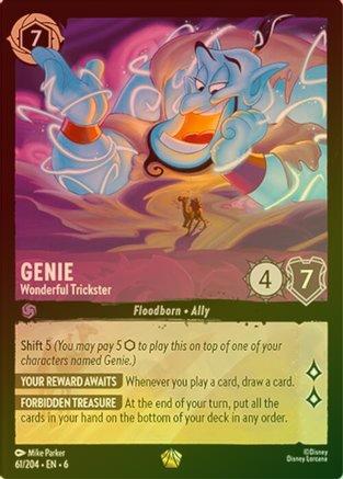 Genie (Wonderful Trickster) - 61/204 - Legendary (Foil)