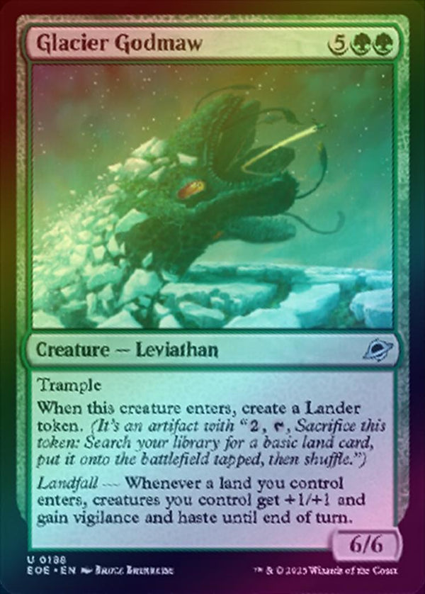 Glacier Godmaw (Foil) (EOE)