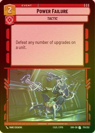 Power Failure - 170/252 - Uncommon (Foil)