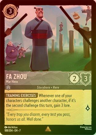 Fa Zhou (War Hero) - 188/204 - Rare (Foil)