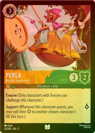 Perla (Nimble Seamstress) - 32/204 - Uncommon (Foil)