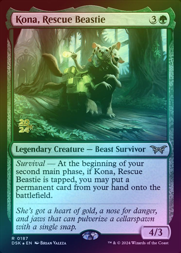 Kona, Rescue Beastie - Prerelease Promo (Foil) (PDSK)