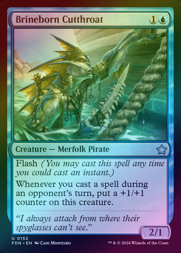Brineborn Cutthroat (Foil) (FDN)