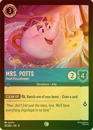 Mrs.Potts (Head Housekeeper) - 161/204 - Common (Foil)