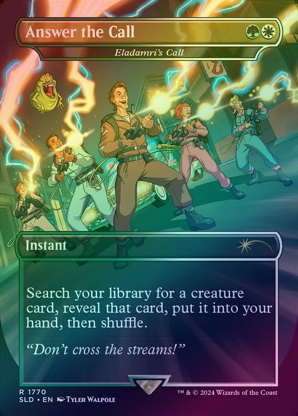 Answer the Call // Eladamri's Call - The Real Ghostbusters (Rainbow Foil) (SLD)