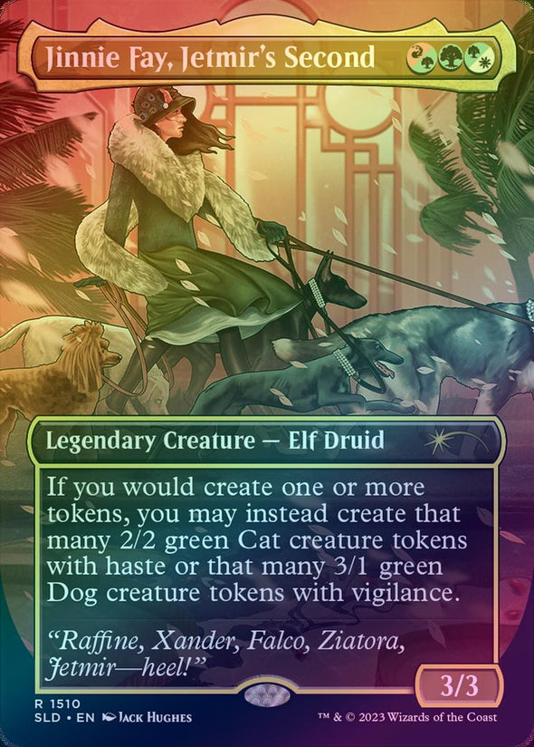 Jinnie Fay, Jetmir's Second // Jinnie Fay, Jetmir's Second - Borderless (Foil) (SLD)