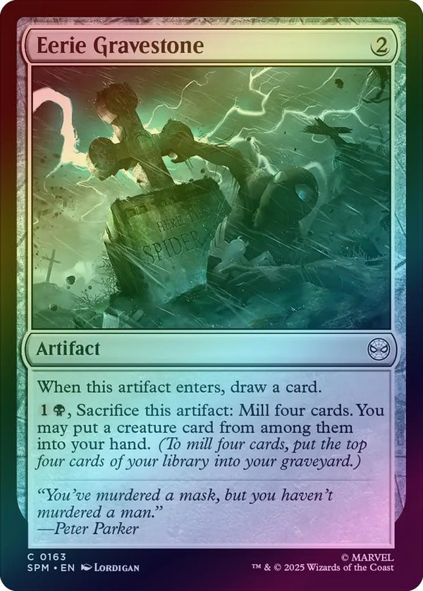 Eerie Gravestone (Foil) (SPM)