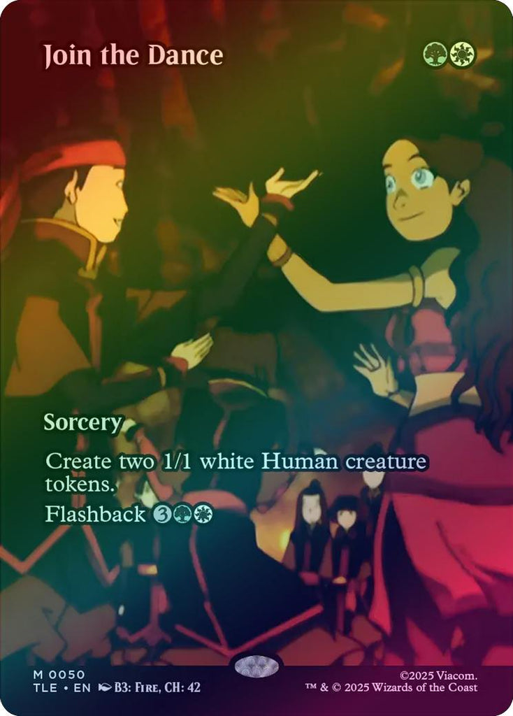 401 Games Canada - Join the Dance - Borderless Source Material (Foil) (TLE)