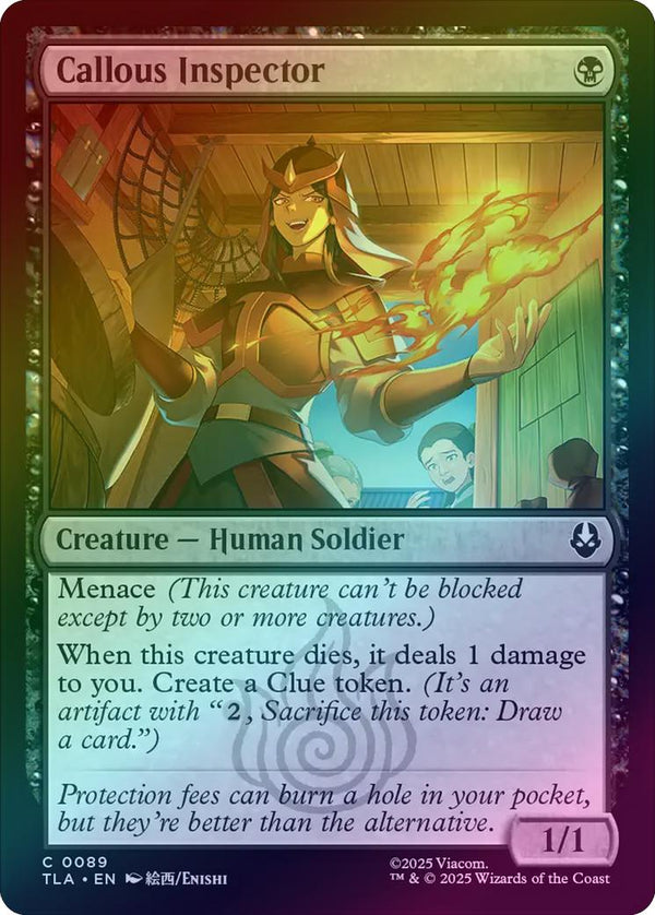 Callous Inspector (Foil) (TLA)