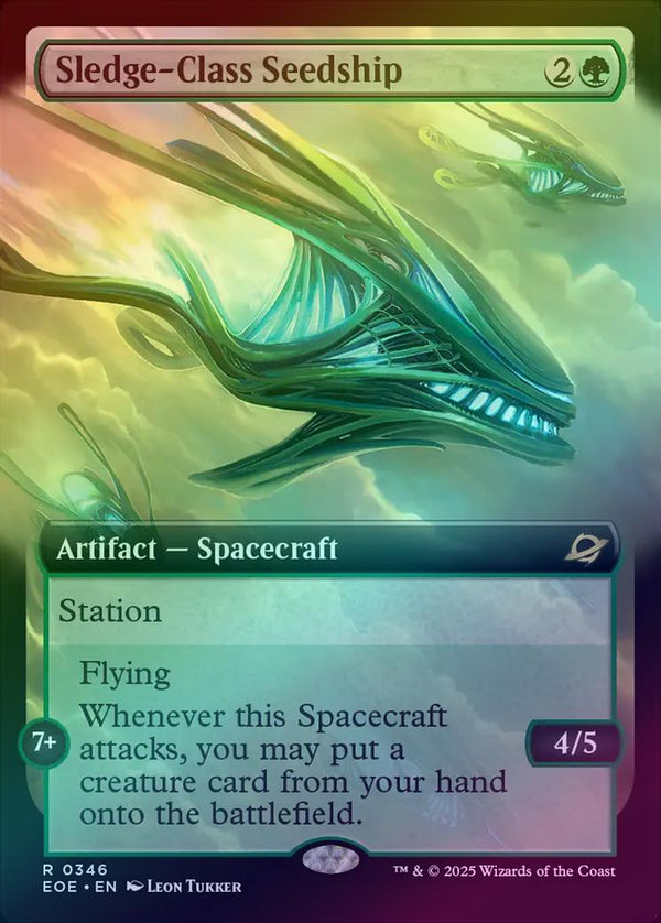 Sledge-Class Seedship - Extended Art (Foil) (EOE)
