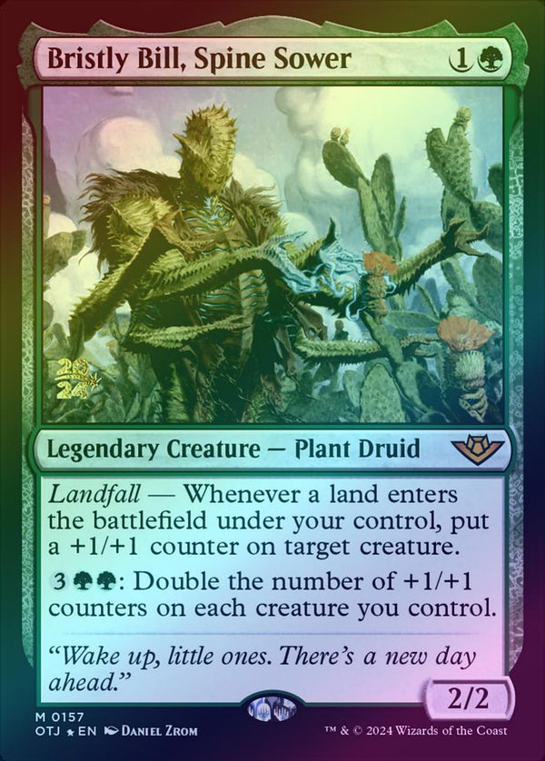 Bristly Bill, Spine Sower - Prerelease Promo (Foil) (POTJ)