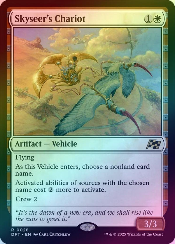 Skyseer's Chariot (Foil) (DFT)