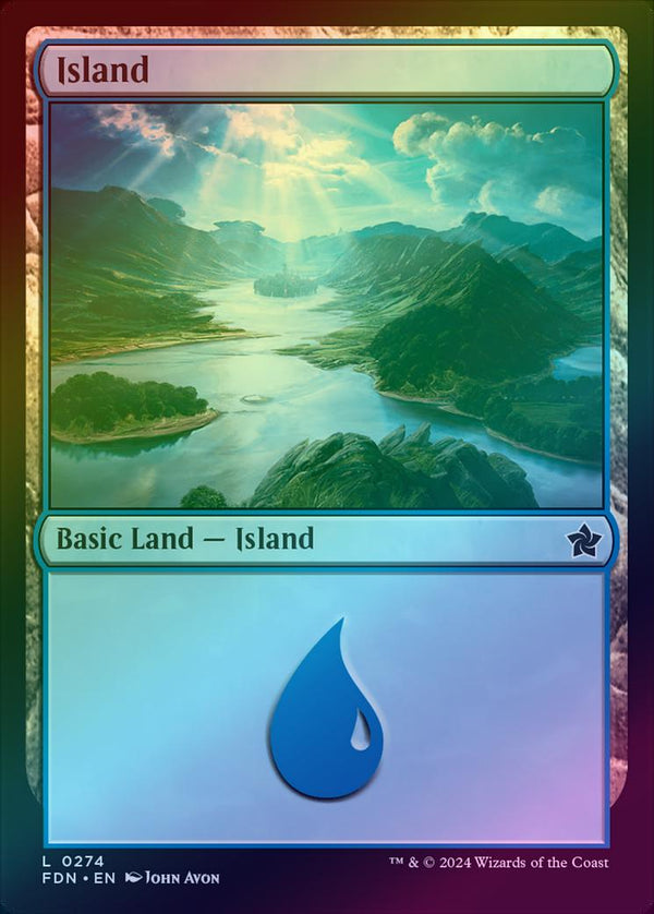 Island (274) (Foil) (FDN)