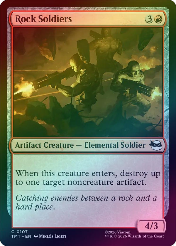 Rock Soldiers (Foil) (TMT)