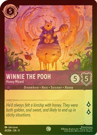 Winnie the Pooh (Hunny Wizard) (Fabled Reprint) - 41/204 - Common (Foil)