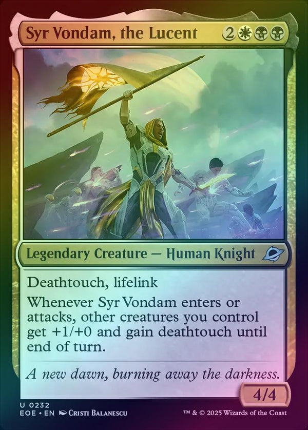 Syr Vondam, the Lucent (Foil) (EOE)