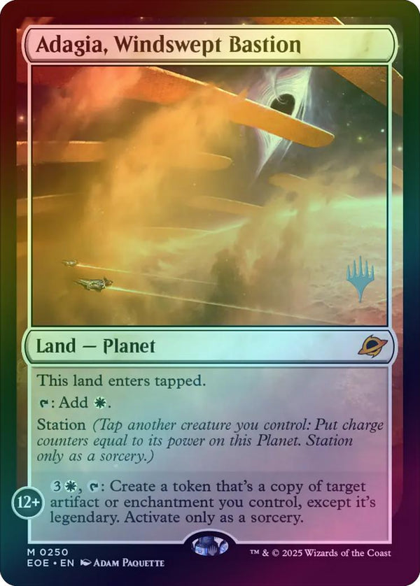 Adagia, Windswept Bastion - Promo Pack (Foil) (PEOE)
