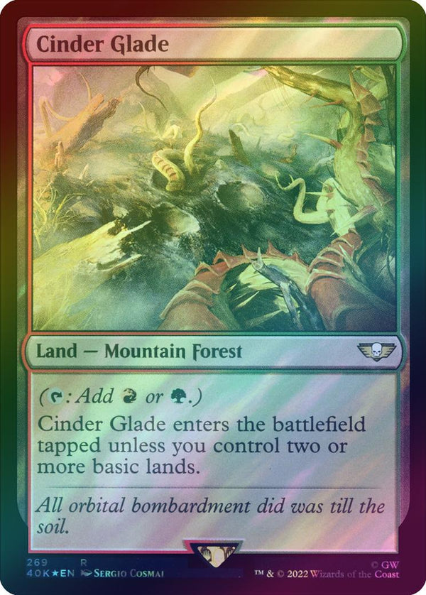 Cinder Glade (Surge Foil) (40K)