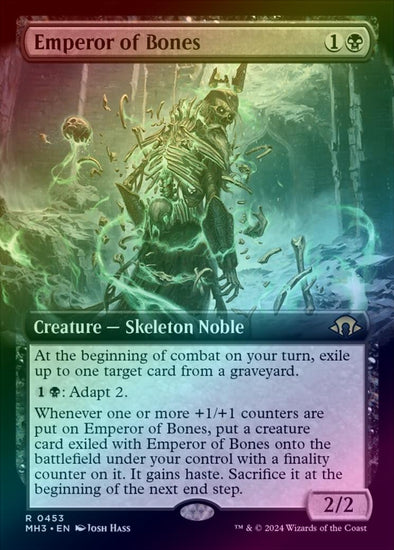 Emperor of Bones - Extended Art (Foil) (MH3)