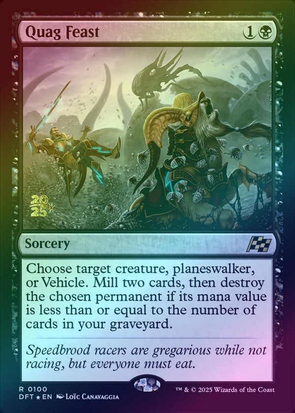 Quag Feast - Prerelease Promo (Foil) (PDFT)