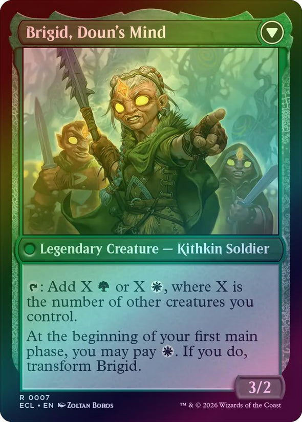 Brigid, Clachan's Heart // Brigid, Doun's Mind - Promo Pack (Foil) (PECL)