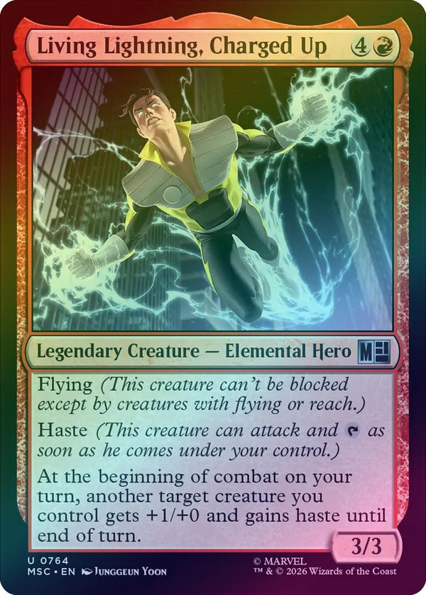 Living Lightning, Charged Up (Foil) (MSC)