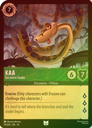 Kaa (Secretive Snake) - 79/204 - Uncommon (Foil)