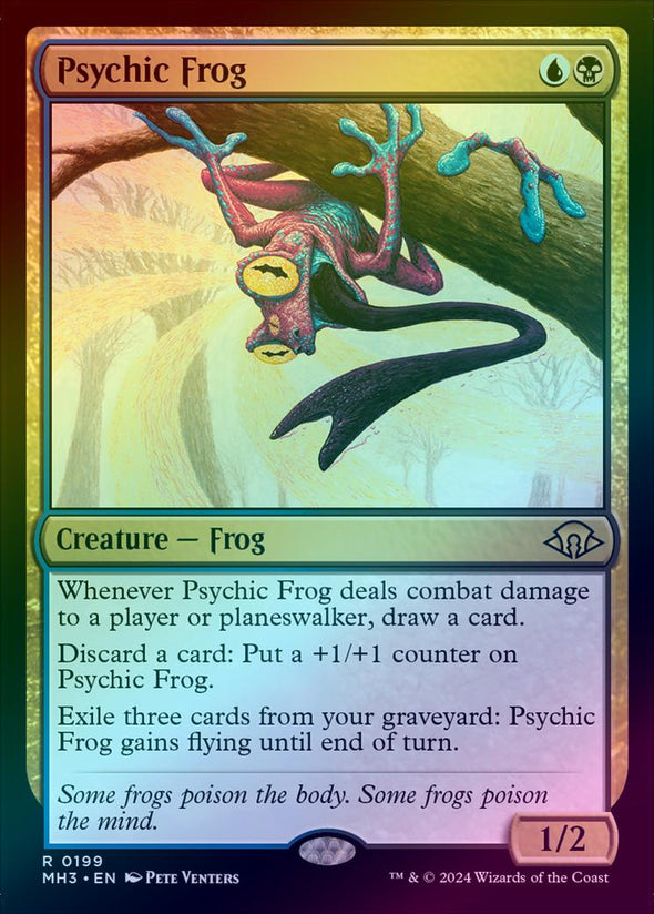 Psychic Frog (Foil) (MH3)