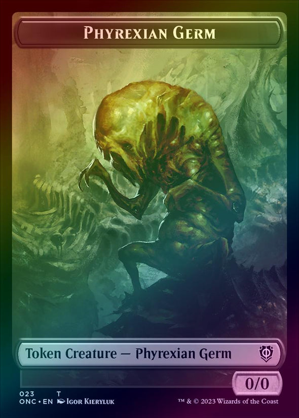 Phyrexian Germ // Phyrexian Mite (011) Token (Foil) (TONC)