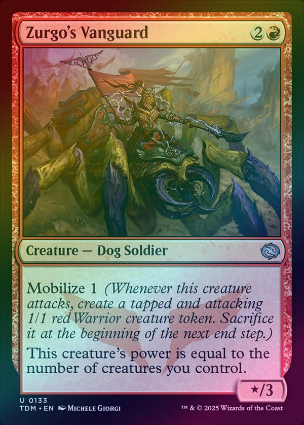 Zurgo's Vanguard (Foil) (TDM)