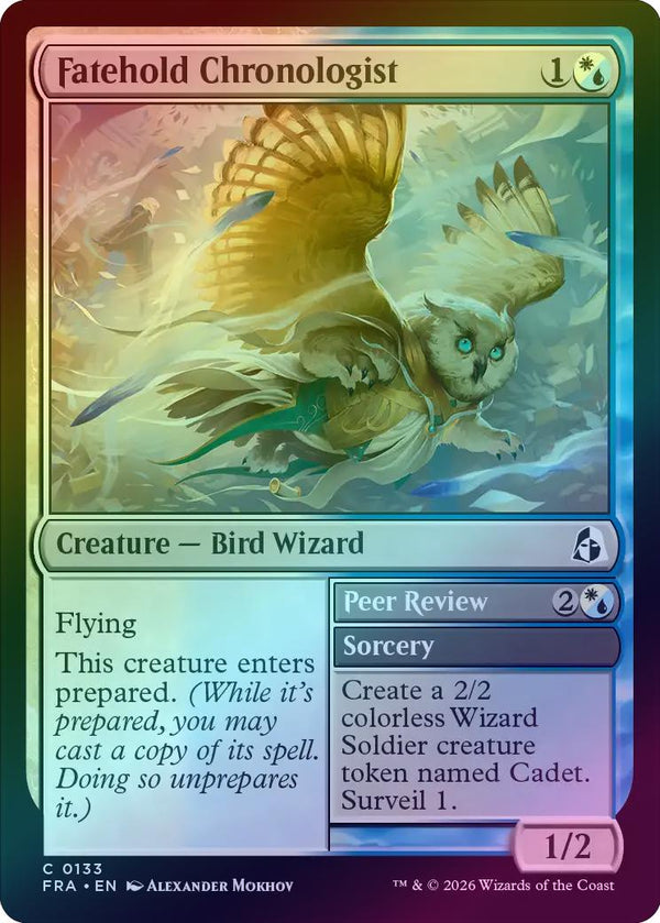 Fatehold Chronologist // Peer Review (Foil) (FRA)