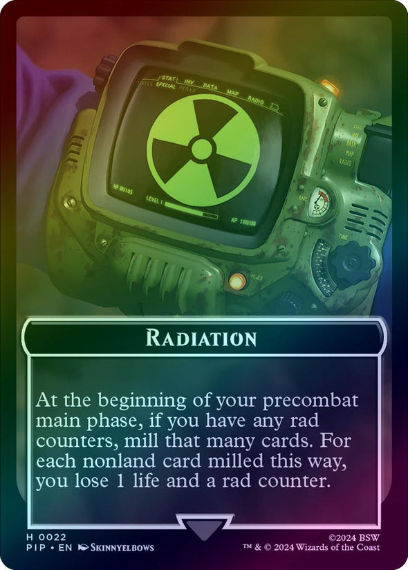 Radiation // Clue Token (Foil) (TPIP)