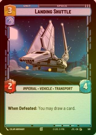 Landing Shuttle - 561 - Common (Foil)