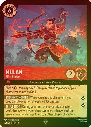 Mulan (Elite Archer) (Fabled Reprint) - 126/204 - Super Rare (Foil)