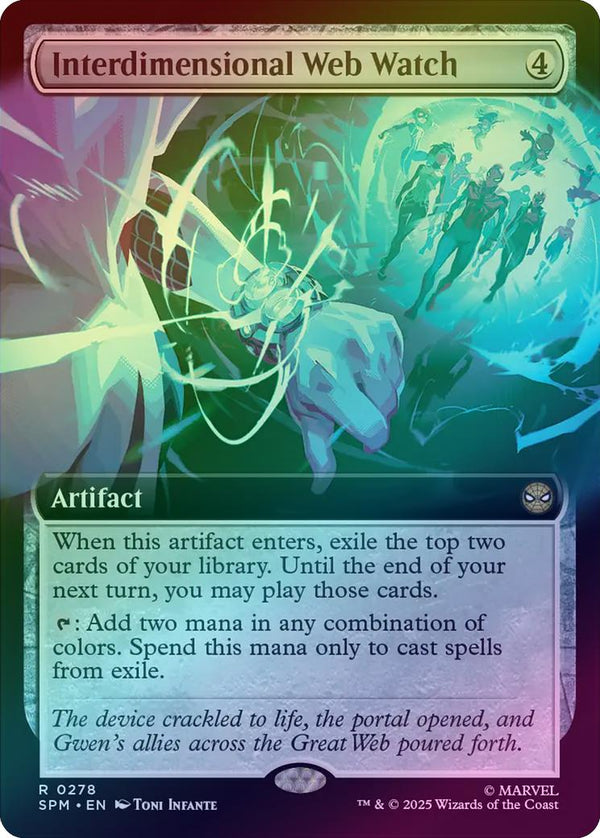 Interdimensional Web Watch - Extended Art (Foil) (SPM)